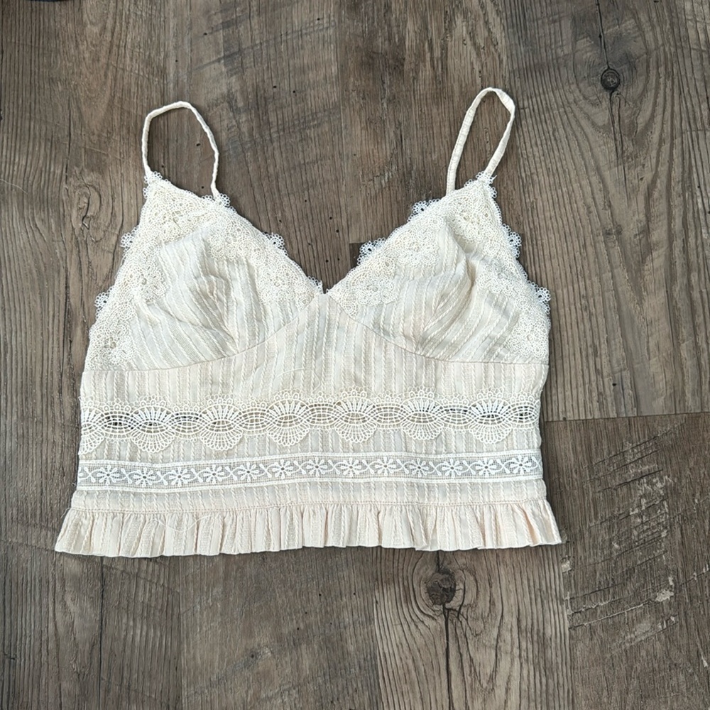 Lacey boho top